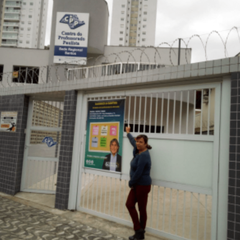 Carlos Giannazi ministra palestra na Regional de Santos em 26 de&nbsp;maio