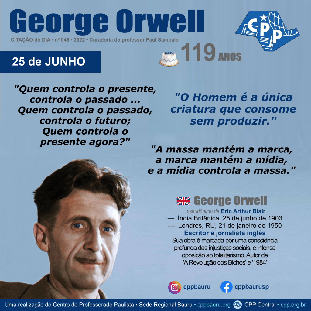 George Orwell • 119&nbsp;Anos