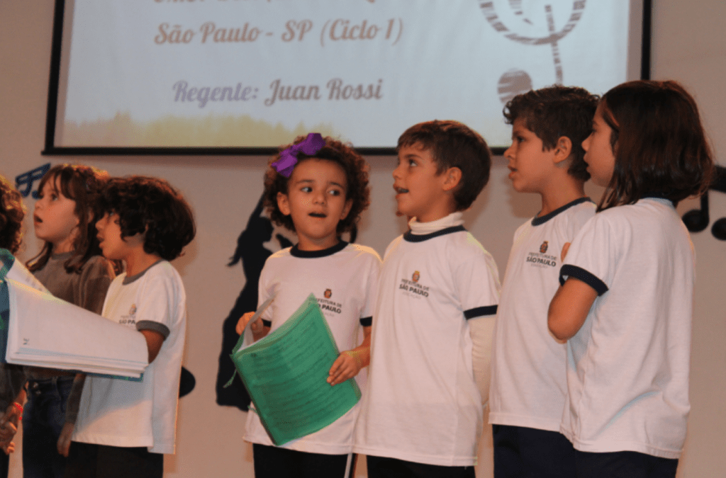 Inscrições abertas para o 20º Concurso de Corais&nbsp;Infantojuvenil