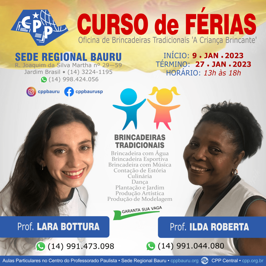 Curso de Férias com Lara &&nbsp;Ilda