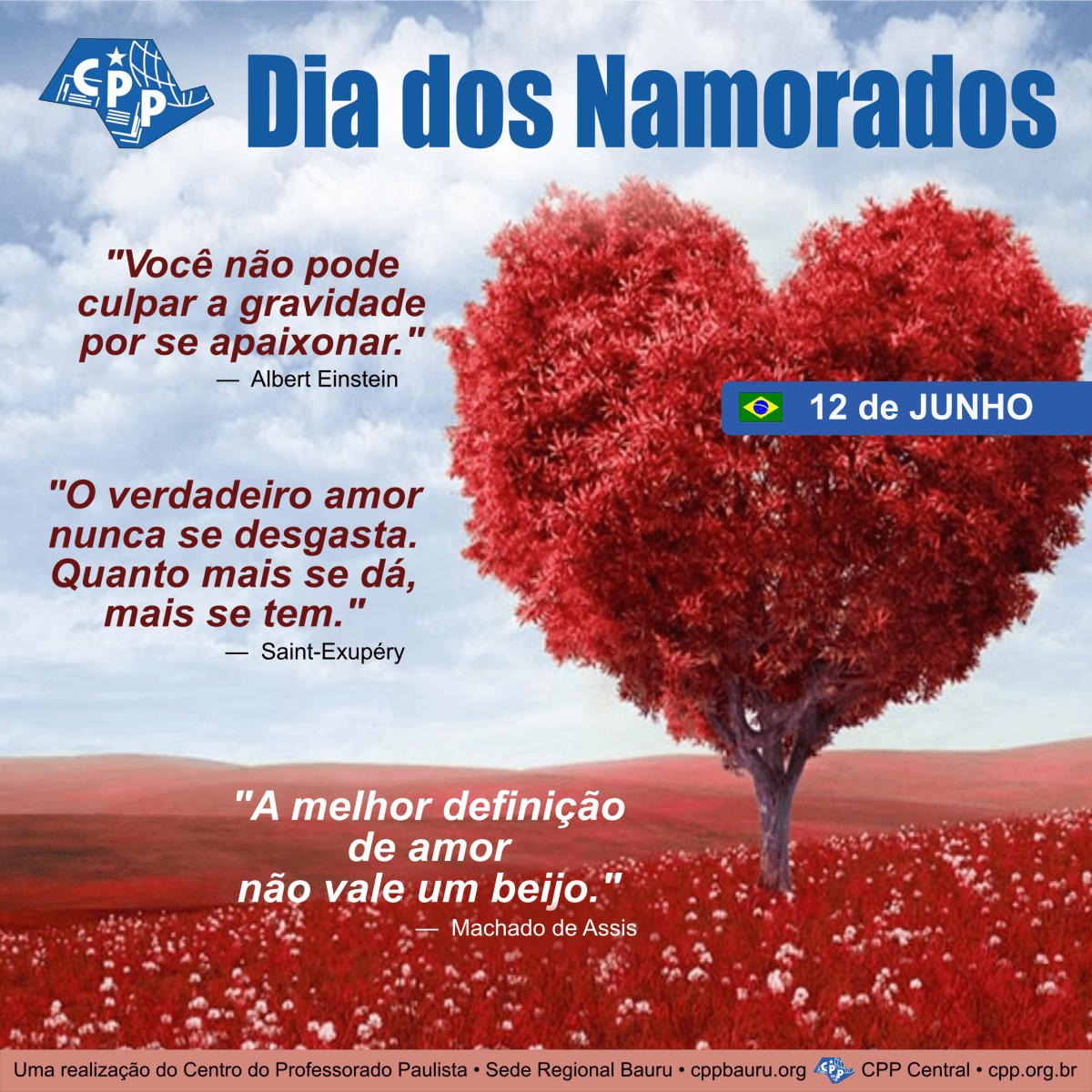 Dia dos Namorados ❤️ 12 de&nbsp;Junho