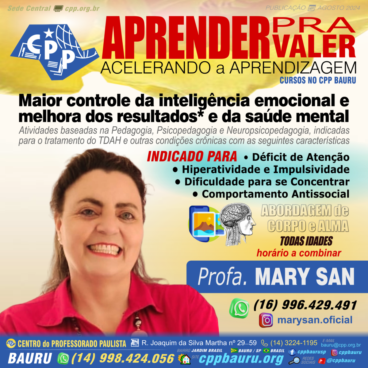 Mary San – Aprender Pra&nbsp;Valer