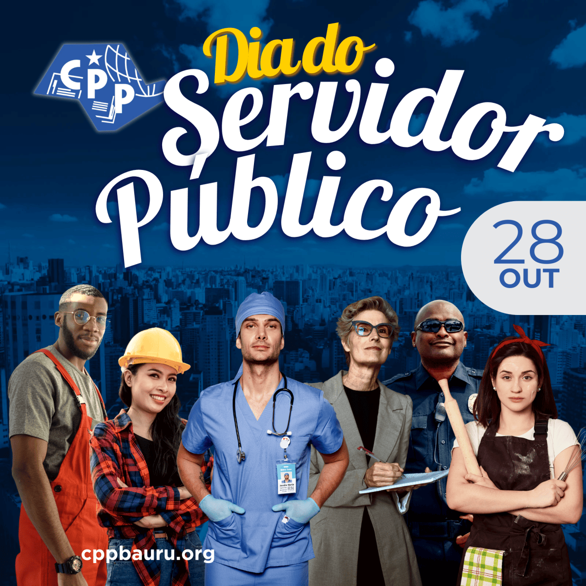 Dia do Servidor Público 🔔 28 de Outubro – CPP BAURU