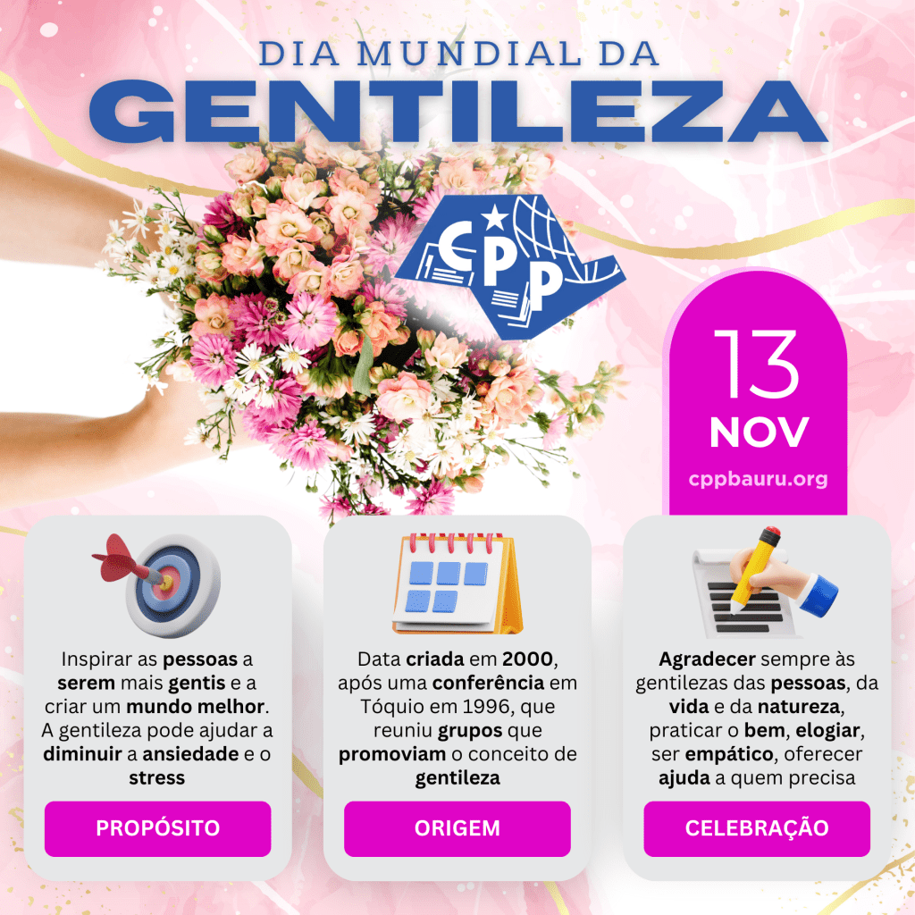 🔔 Dia Mundial da Gentileza 🕗 13 de&nbsp;Novembro