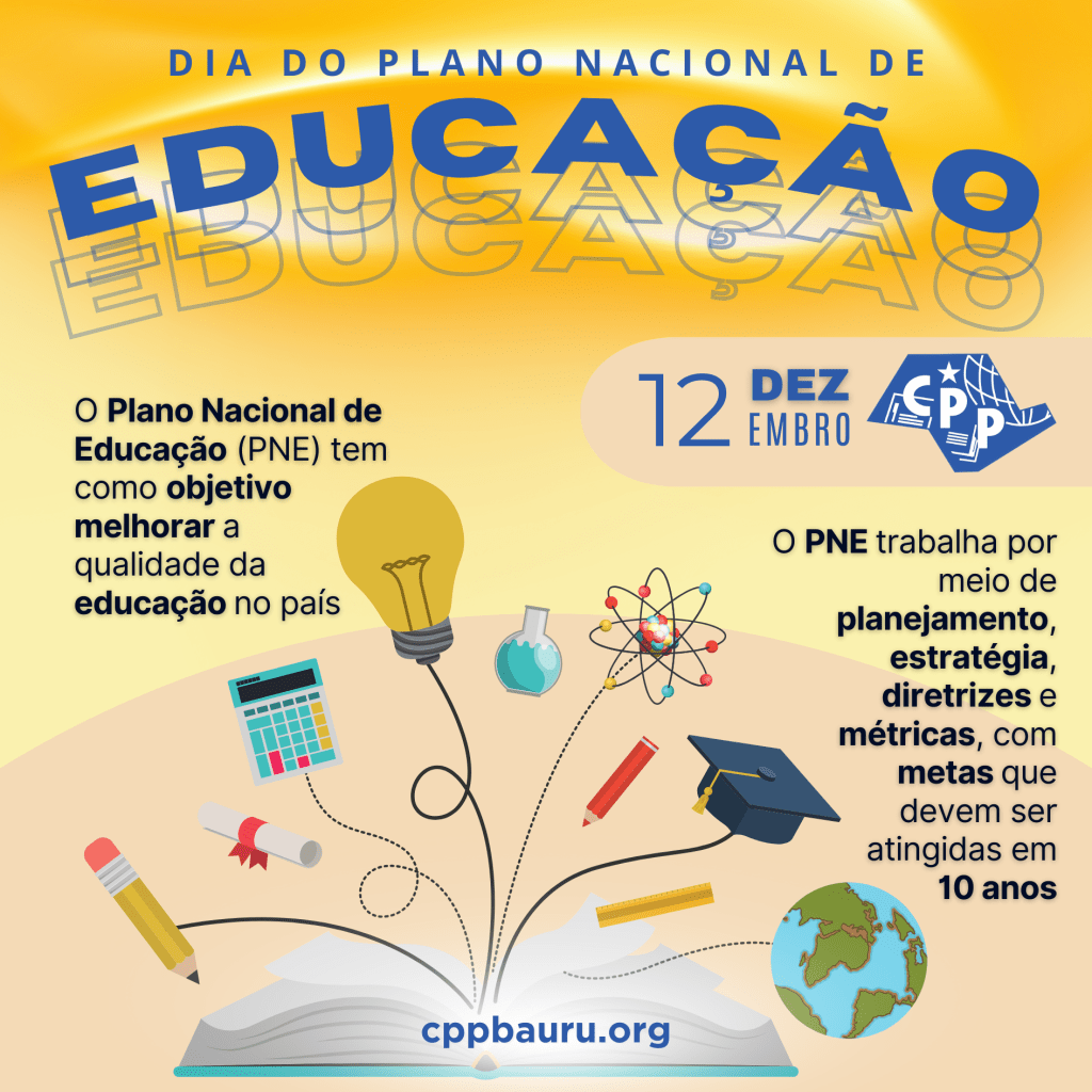 🔔 Dia do Plano Nacional de Educação 🕗 12 de&nbsp;Dezembro