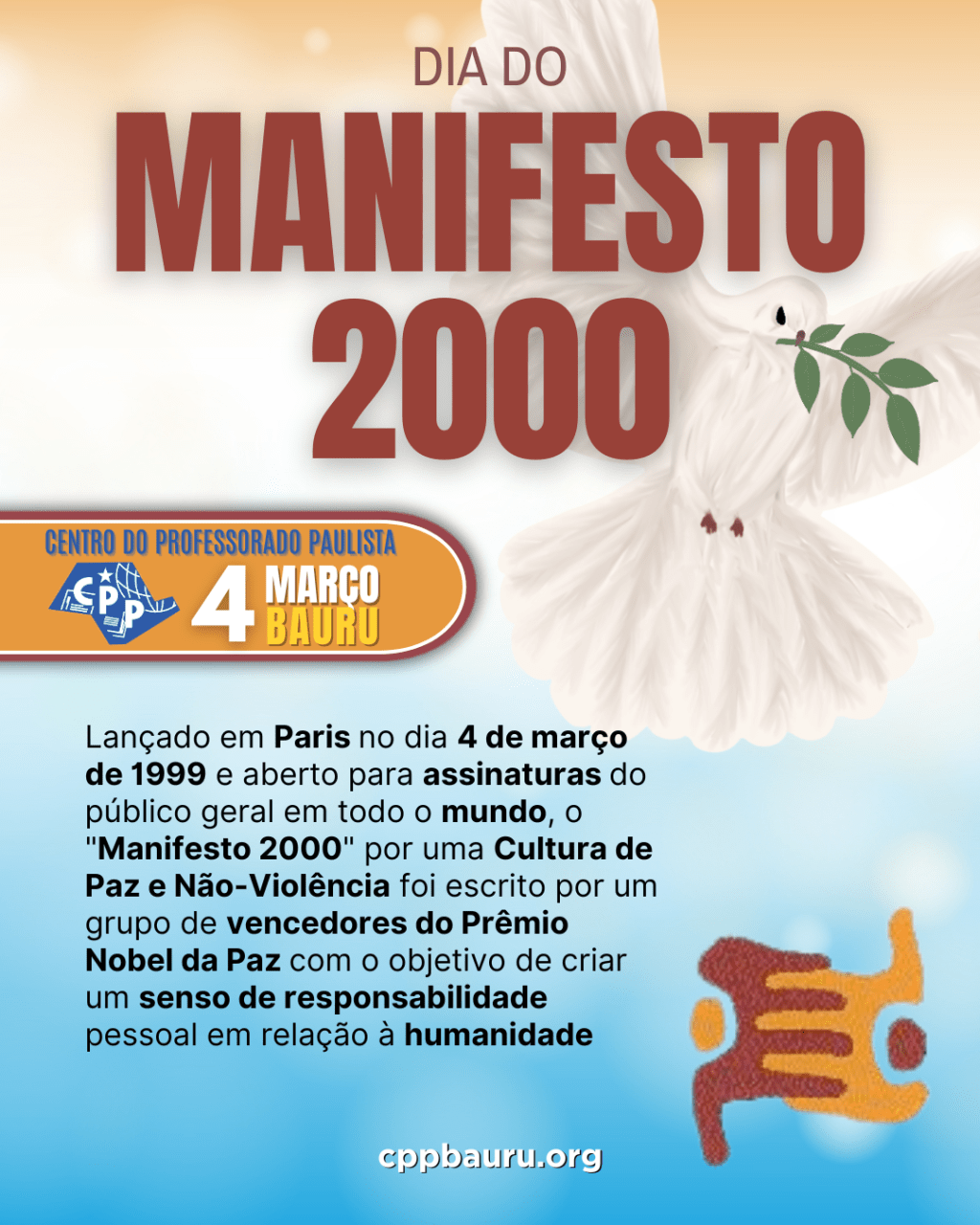 🔔 Dia do Manifesto 2000 🕗 4 de&nbsp;Março