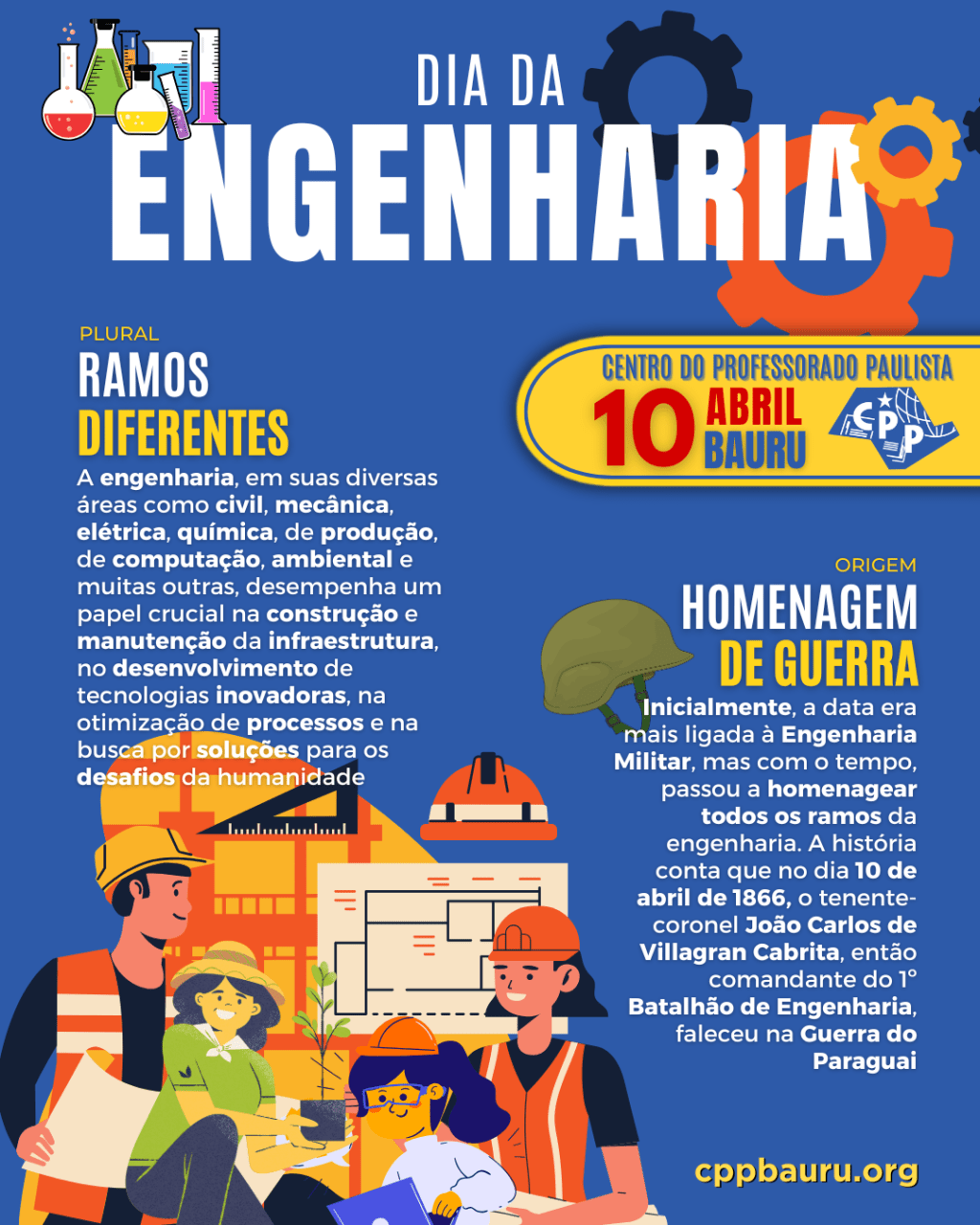 🔔 Dia da Engenharia 🕗 10 de&nbsp;Abril