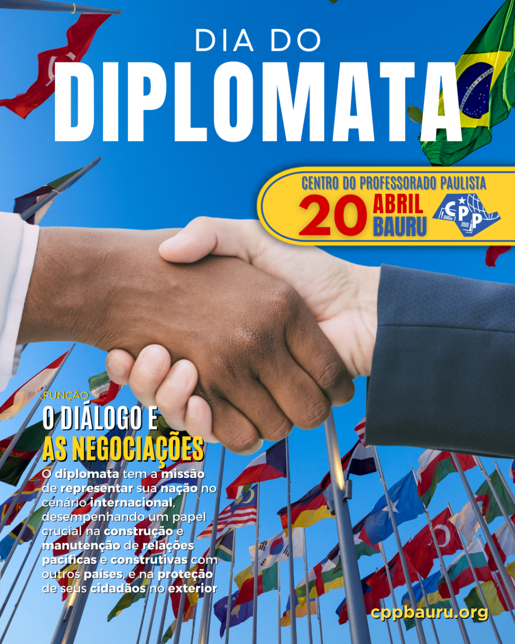 🔔 Dia do Diplomata 🕗 20 de&nbsp;Abril