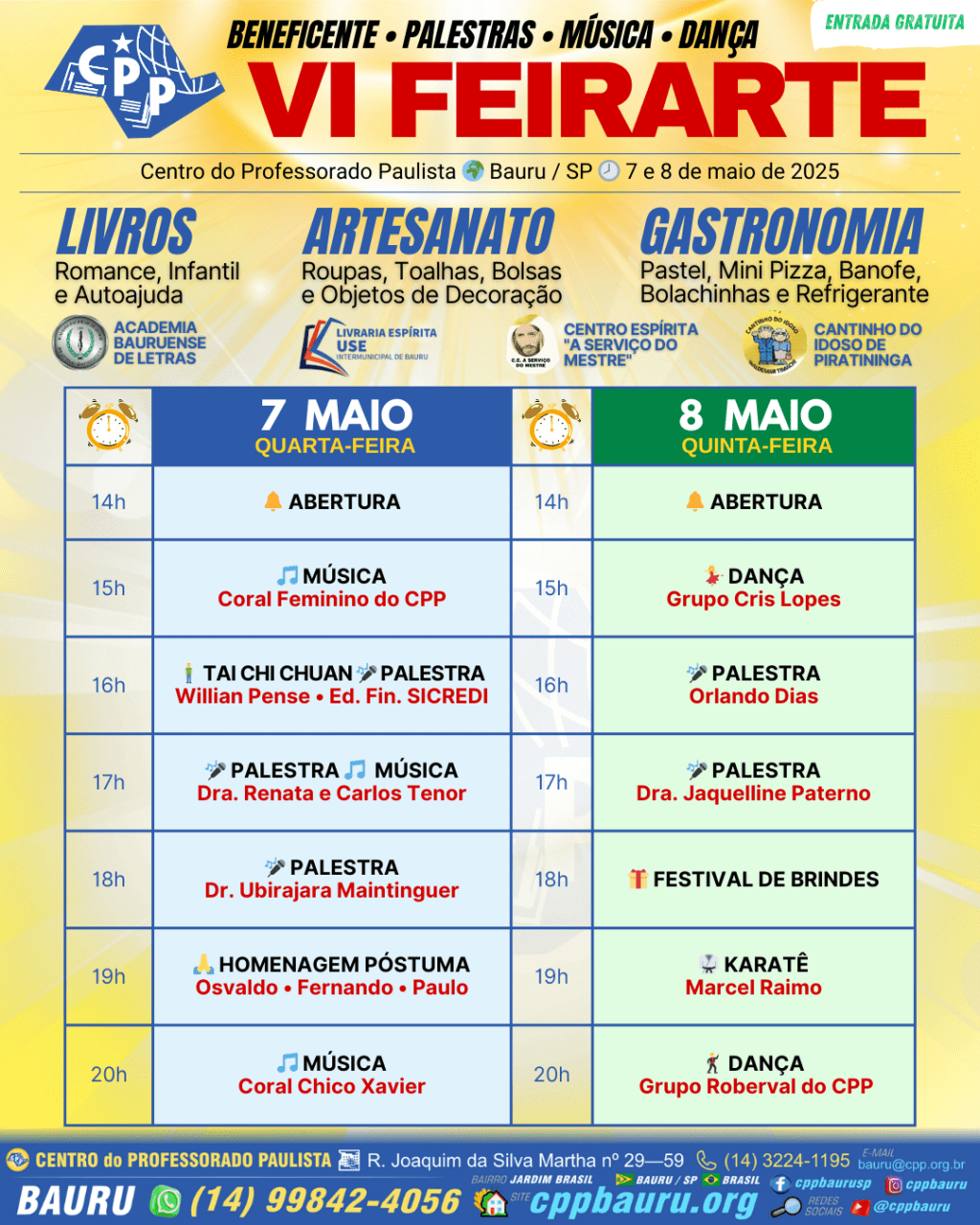 🔔 VI Feirarte 🕗 7 e 8 de&nbsp;Maio