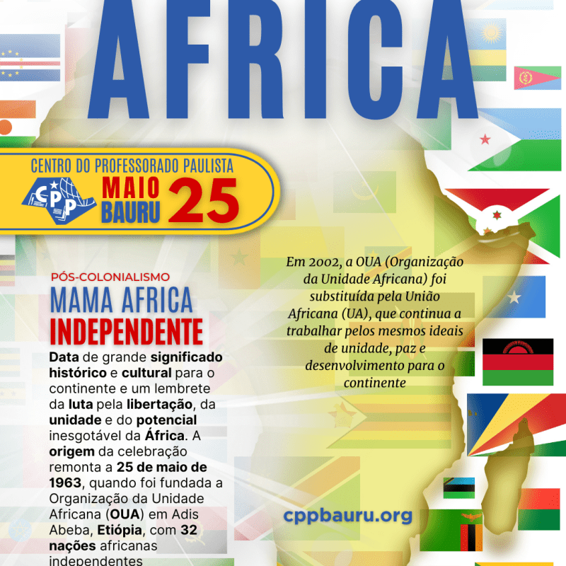 🔔 Dia Mundial da África 🕗 25 de&nbsp;Maio