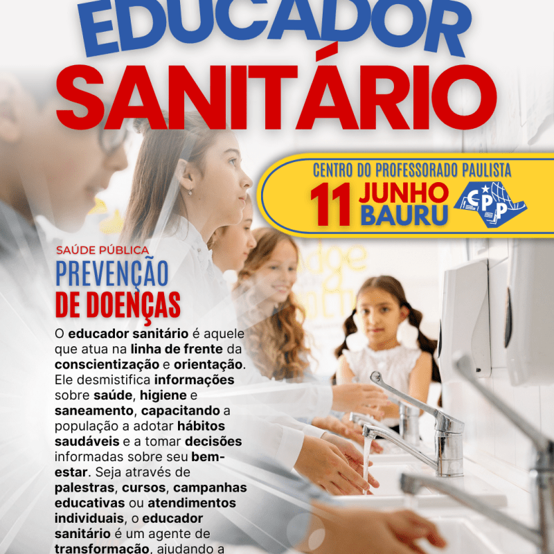 🔔 Dia do Educador Sanitário 🕗 11 de&nbsp;Junho