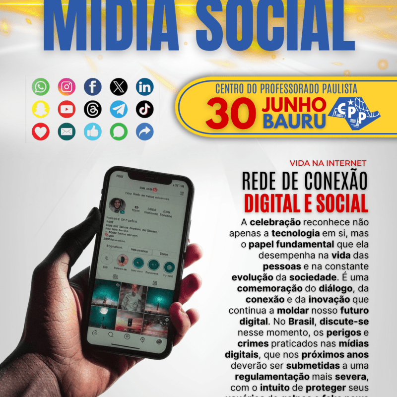 🔔 Dia da Mídia Social 🕗 30 de&nbsp;Junho