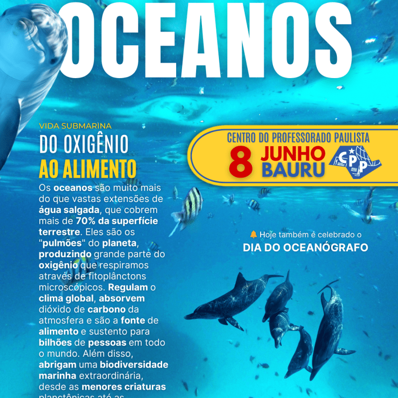 🔔 Dia Mundial dos Oceanos 🕗 8 de&nbsp;Junho