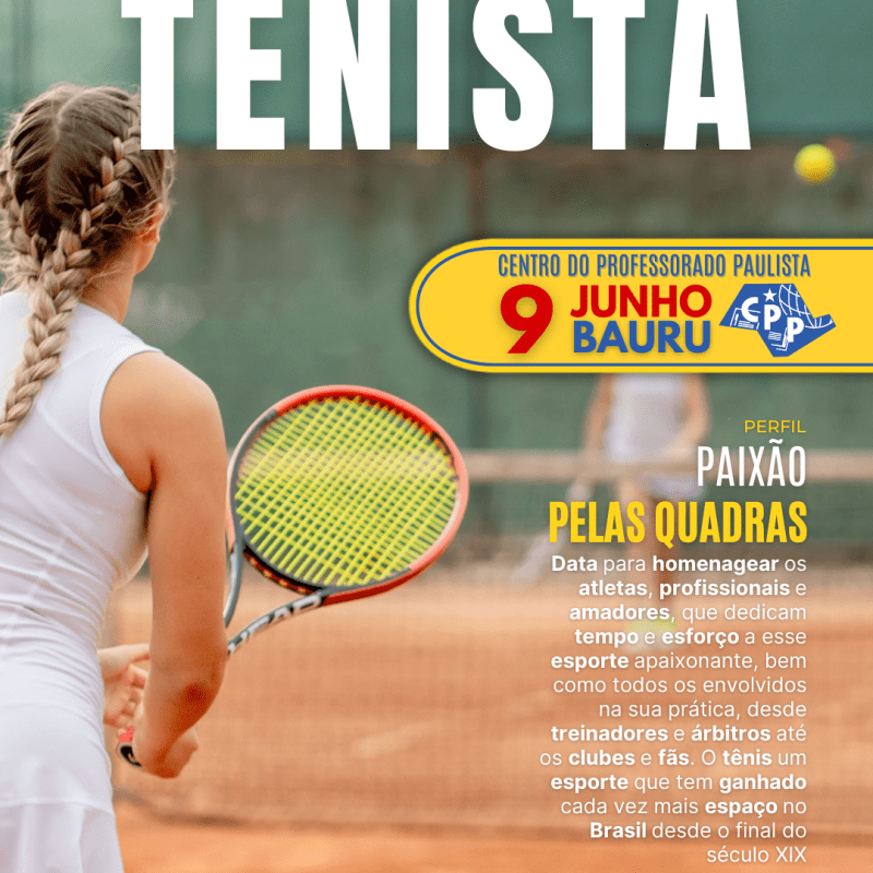 🔔 Dia do Tenista 🕗 9 de&nbsp;Junho