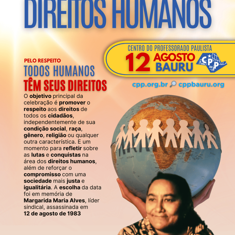 🔔 Dia Nacional dos Direitos Humanos 🕗 12 de&nbsp;Agosto