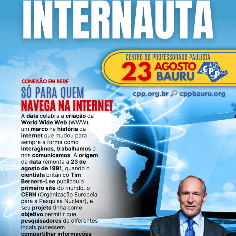 🔔 Dia do Internauta 🕗 23 de&nbsp;Agosto