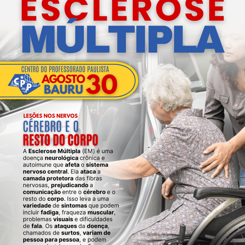 🔔 Dia Nacional de Conscientização sobre a Esclerose Múltipla 🕗 30 de&nbsp;Agosto