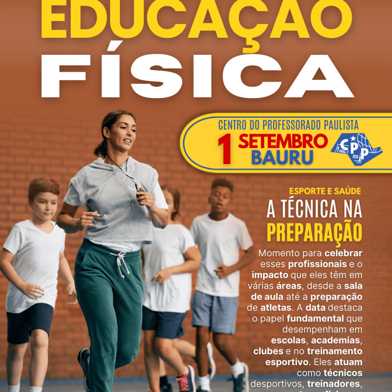 🔔 Dia do Professor de Educação Física 🕗 1 de&nbsp;Setembro