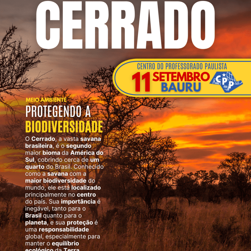 🔔 Dia Nacional do Cerrado 🕗 11 de&nbsp;Setembro