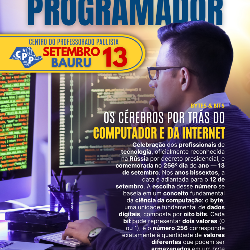 🔔 Dia do Programador 🕗 13 de&nbsp;Setembro