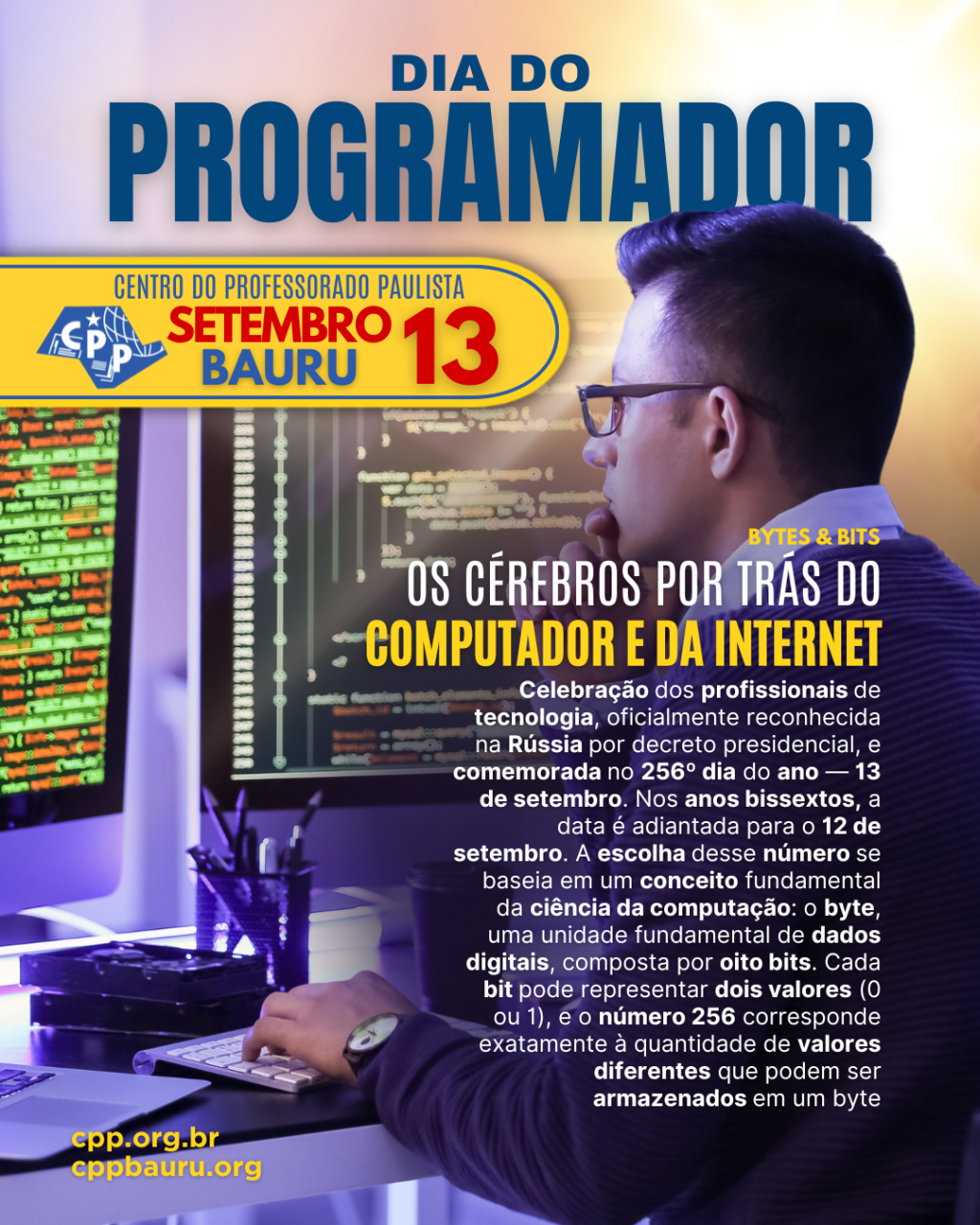 🔔 Dia do Programador 🕗 13 de&nbsp;Setembro
