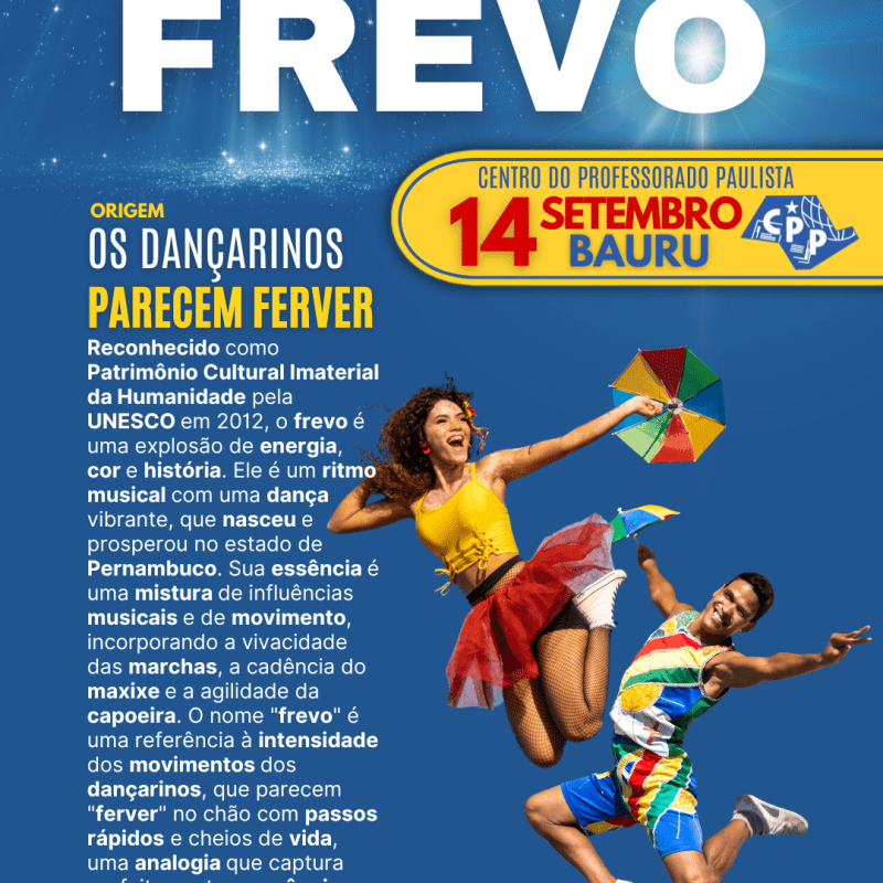 🔔 Dia do Frevo 🕗 14 de&nbsp;Setembro