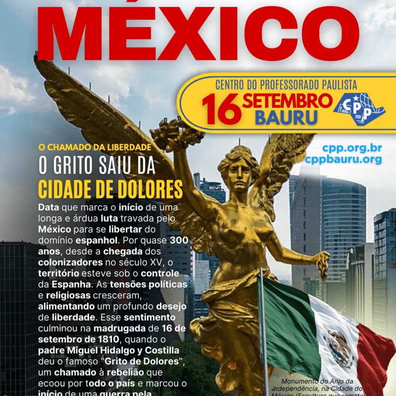 🔔 Dia da Independência do México 🕗 16 de&nbsp;Setembro