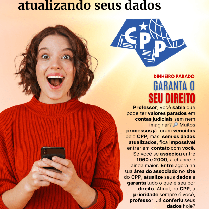 👍 Acesse seus valores parados atualizando seus&nbsp;dados