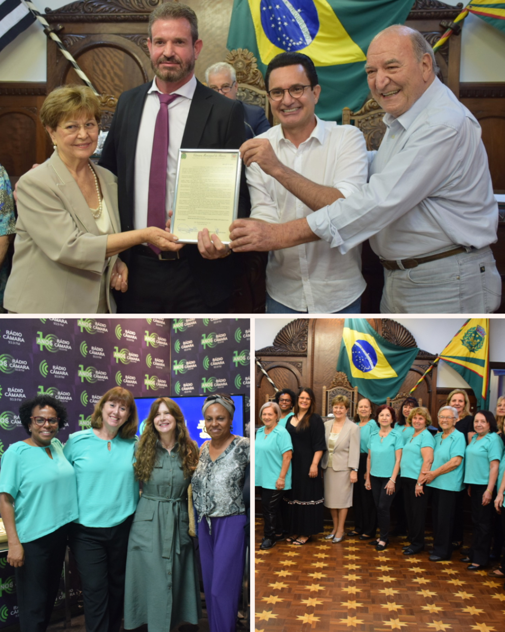 🖼️ Fotos da Moção de Aplauso para o CPP 🏡 Câmara Municipal de&nbsp;Bauru