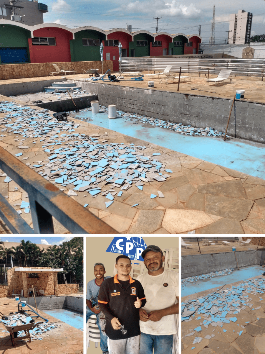 ⛱️ Reforma da Piscina do CPP&nbsp;Bauru