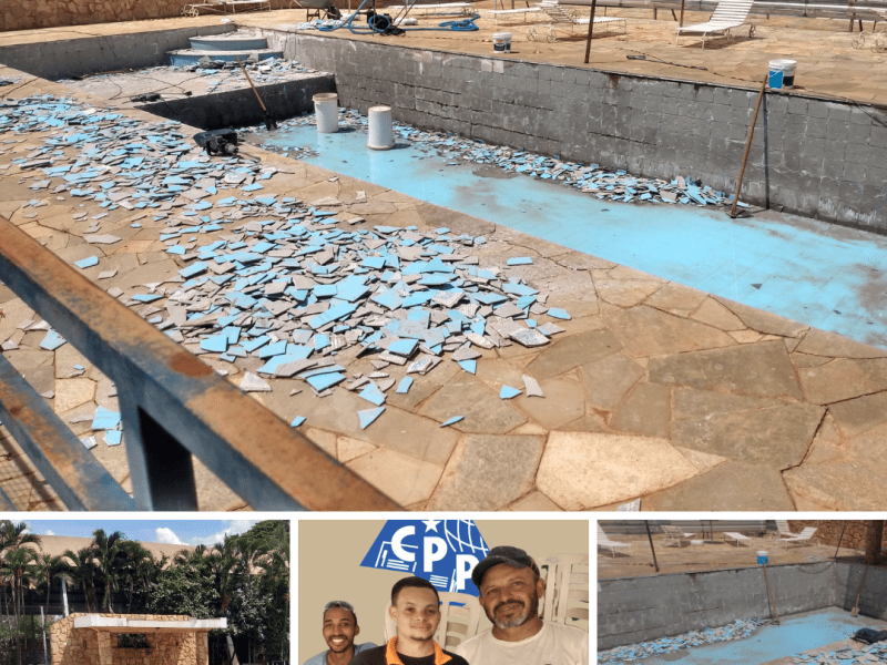⛱️ Reforma da Piscina do CPP&nbsp;Bauru