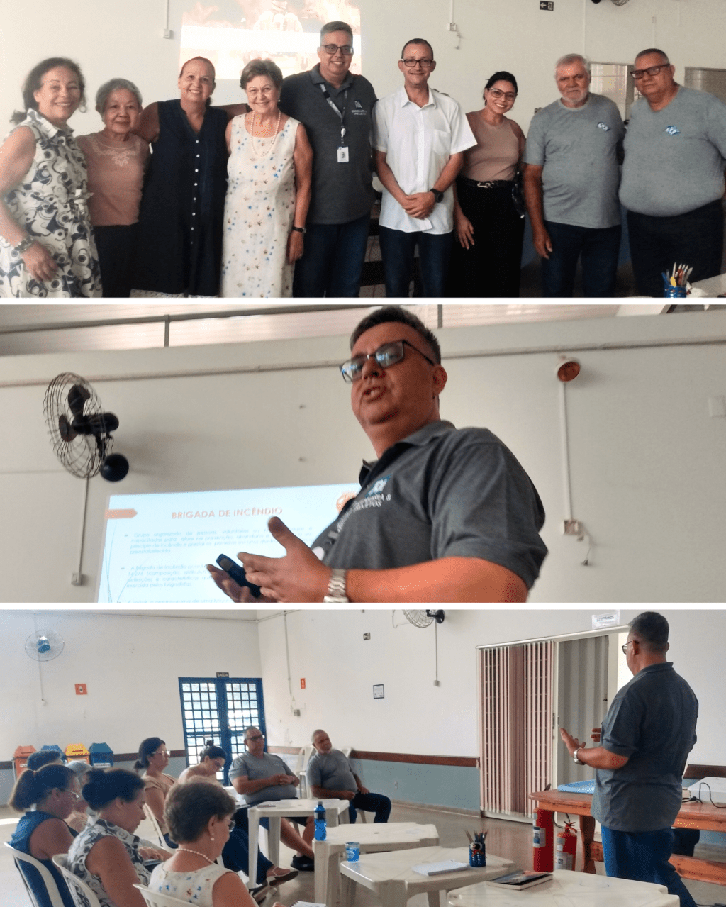 🔥 Treinamento da Brigada de Incêndio